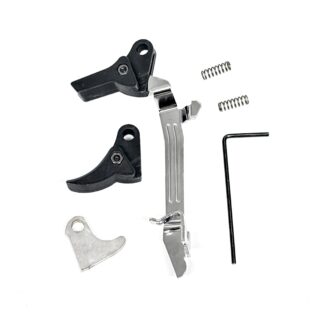 ⚡ New: Best Polymer Glock FRT V2 Trigger Bar Kit – (1) Reset Trip (2) Trigger Shoes (1) Bar (2) Springs