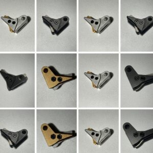 Alternative view of ⚡ New: Best Glock Standard Semi-Auto 6061 Aluminum Flat Glock Trigger Shoe Gen 1 2 3 4 for All Glocks