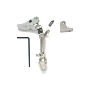 ⚡ New: Best GLOCK FRT V2 6061 ALUMINUM TRIGGER BAR KIT, SILVER CURVE, GEN 1 2 3 4, 9mm, .40, .357