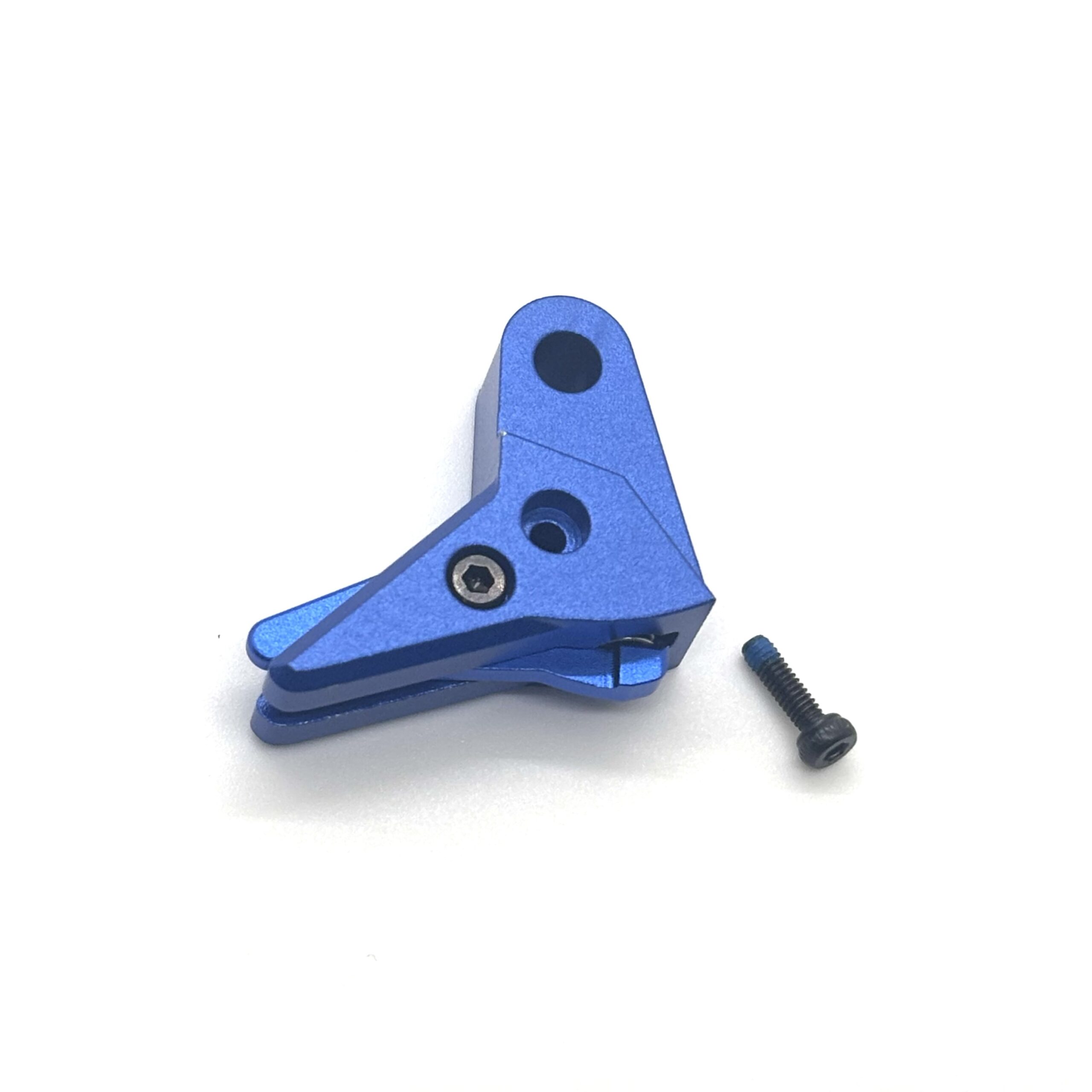 ⚡ New: Best BLEM-CHIP Standard Semi-Auto Royal Blue 6061 Aluminum Flat Glock Trigger - Image 3