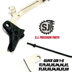 Alternative view of ⚡ New: Best GLOCK FRT POLYMER V3 BAR GEN 1 2 3 with Safety and Curved Steel Trip for 17 19 22 26 27